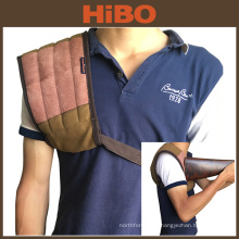 Lona de caza Tourbon y almohadillas de cuero para proteger el hombro
